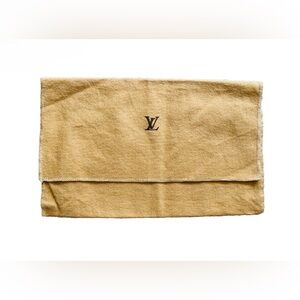 Louis Vuitton wallet flap envelope style Dust Bag